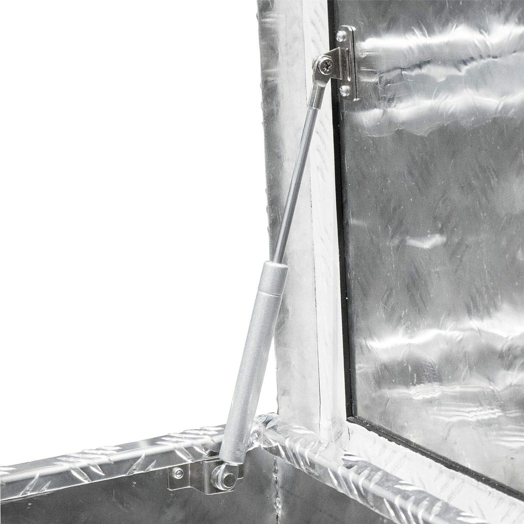 JUMBO Alluminium Riffelblech-Box Alu 312 Liter ALUT312 L1272 x B 525 x H 515 mm ALU-Box Kiste Transp