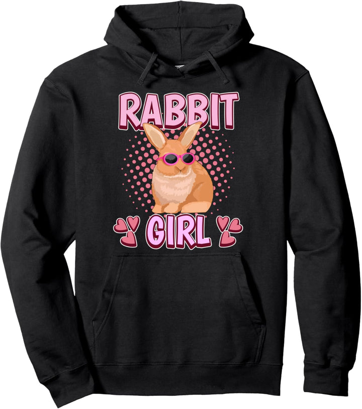 Damen Rabbit Girl Mädchen Kaninchen Pullover Hoodie