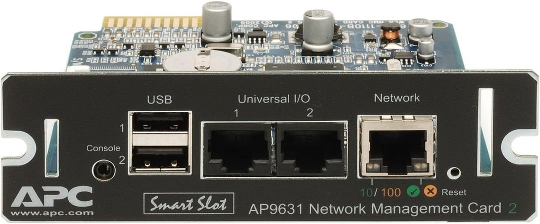 APC USV Netzwerk Management Karte 2 - AP9630 - kompatibel mit SmartSlot USV Modellen AP9631, AP9631