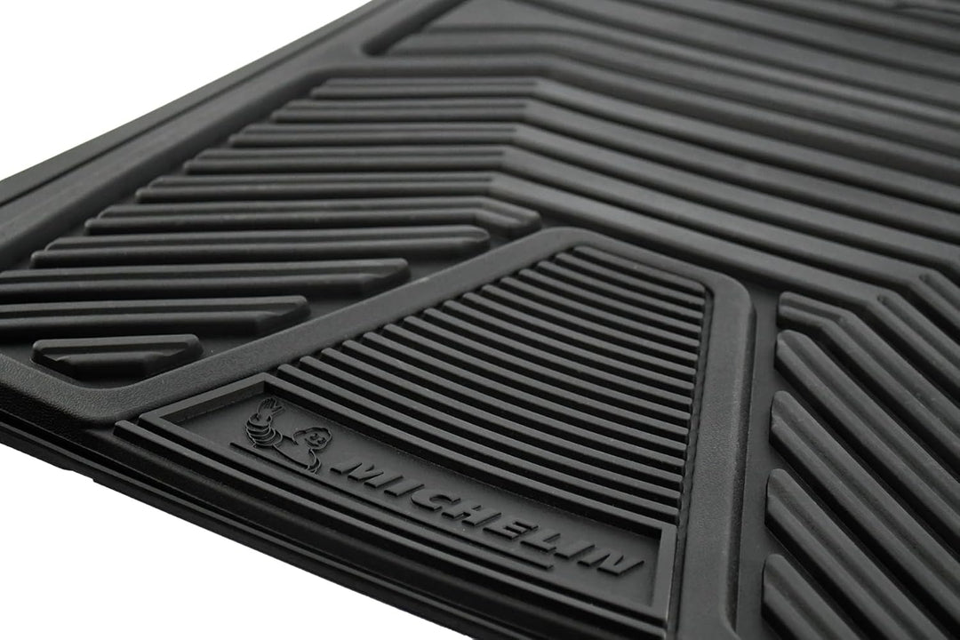 MICHELIN 009071 geriffelte Gummimatten für Vordersitze, 2 Stück