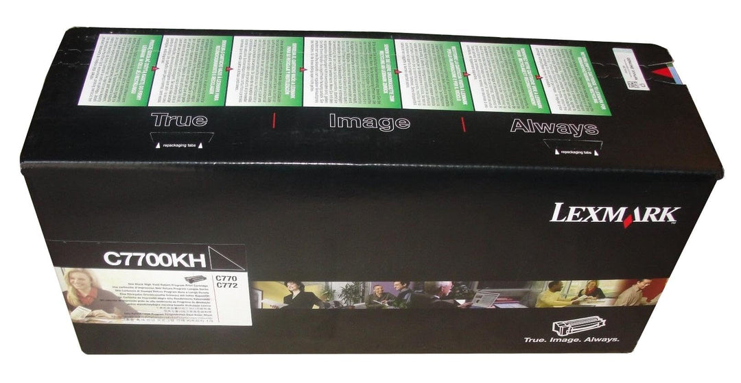 Lasertoner Return HY schwarz LEXMARK C7700KH 0734646256117