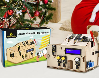 KEYESTUDIO Smart Home IoT Kit for Arduino for UN0 R3, Electronics Home Automation Coding Toys, Learn