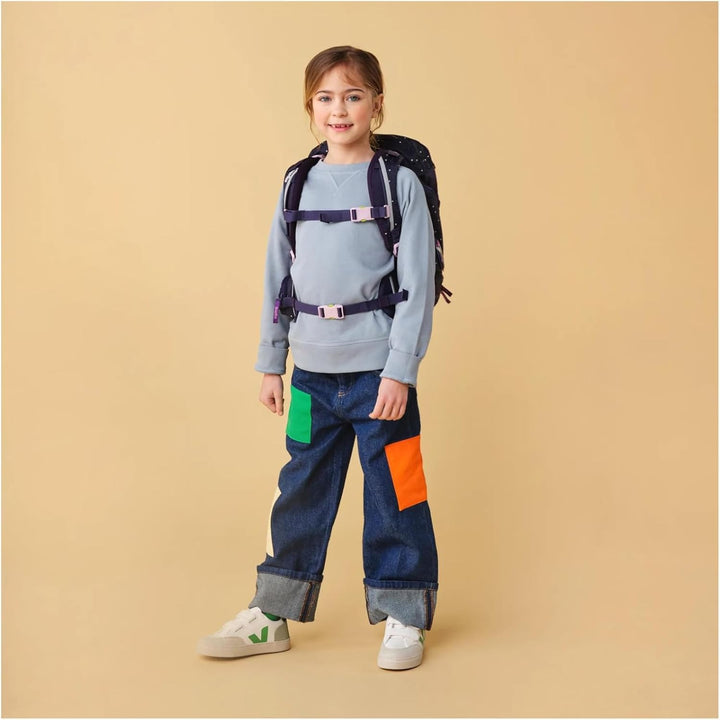 ergobag Schulranzen-Set Pack Set Einheitsgrösse Sternguckbär - Lila, Einheitsgrösse Sternguckbär - L