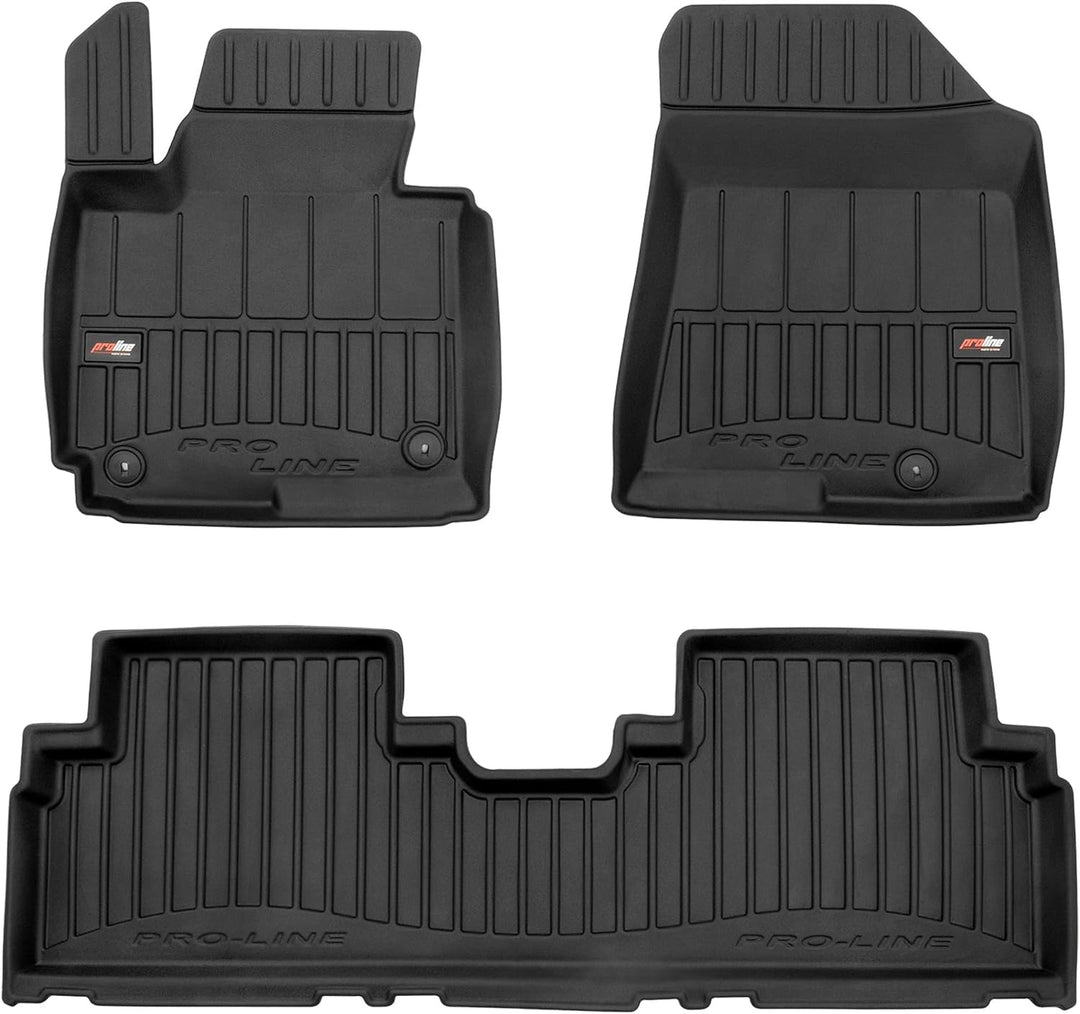 SMK Gummimatten Auto fussmatten Satz für Kia Carens IV 2013-2019 Erleben Sie einen neuen Standard de