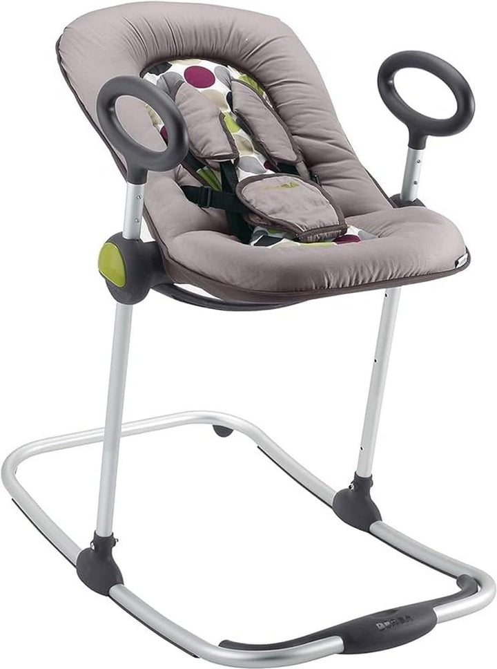 BÉABA, BabyWippe Up &amp; Down I, Durch einfachen Druck verstellbar , 4 Höhenstufen, 3 Neigepositionen,