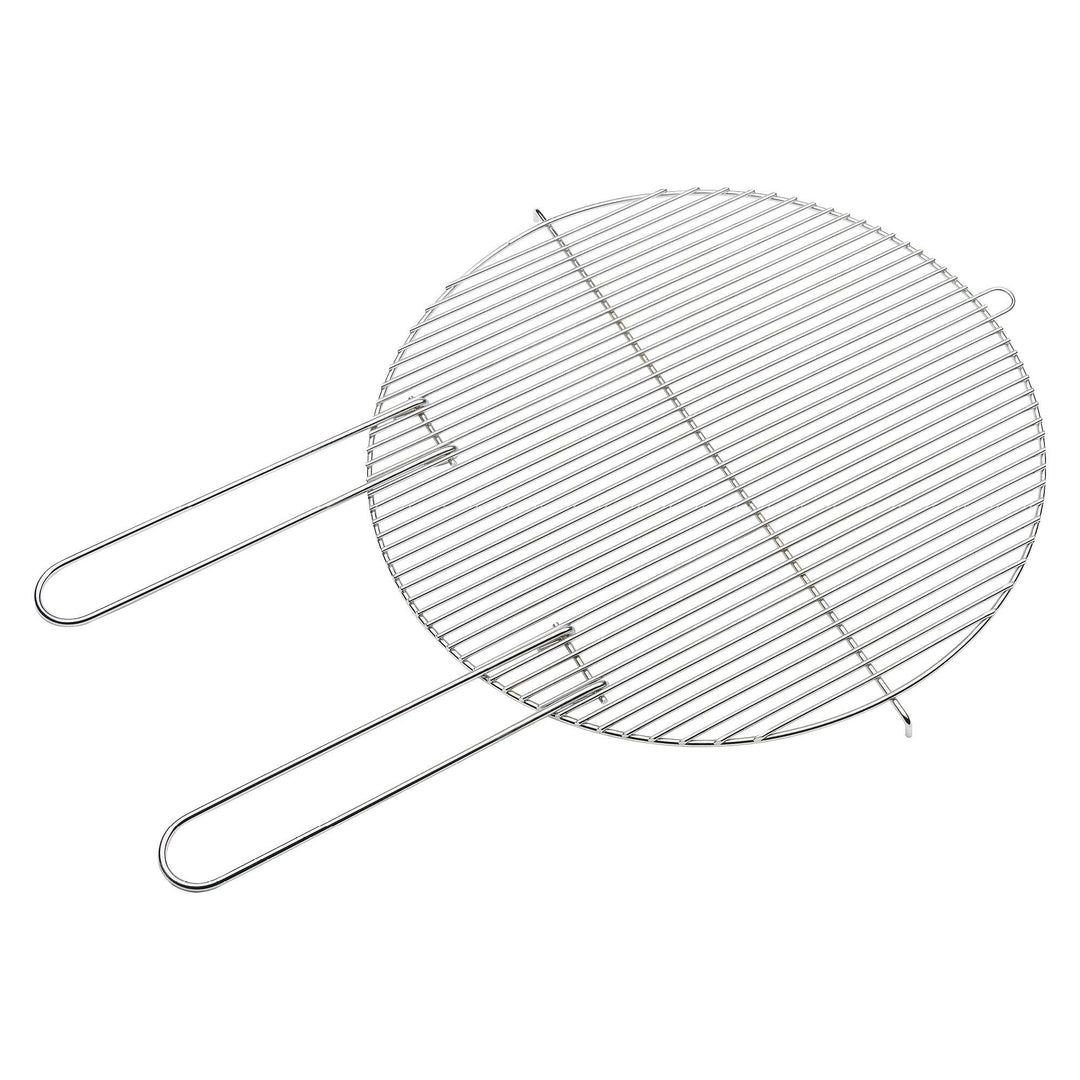 Barbecook Grillrost rund 50 cm mit zwei festen Haltegriffen für Holzkohlegrill, BBQ grill zubehör, e