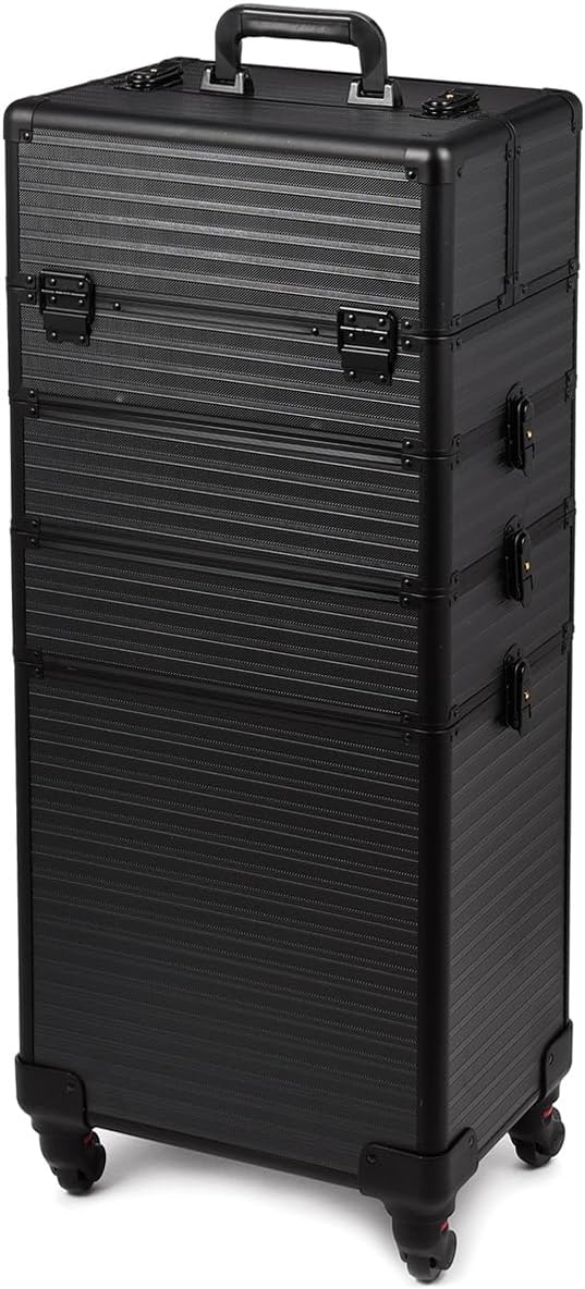 SEVICO Kosmetikkoffer Schminkkoffer Beauty Make-up Case Multikoffer professioneller Make-up Rollkoff