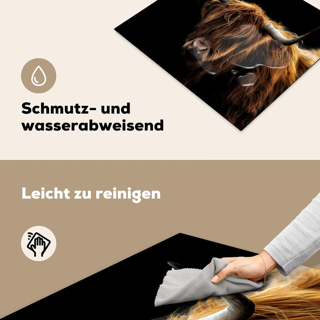 KitchenYeah© Herdabdeckplatte Einteilig Herdabdeckung Abdeckplatte für Ceranfeld Abdeckung Induktion