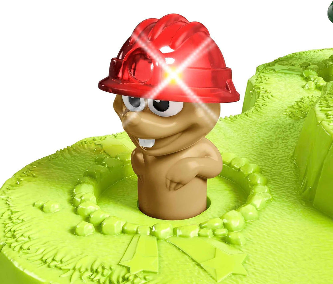 Mattel Games GVD47 - Hau den Maulwurf! Kinderspiel mit Hämmern, Lichtern und Geräuschen, für Kinder