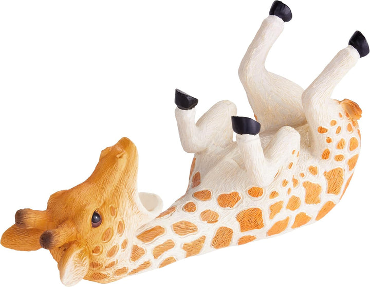 BRUBAKER Weinflaschenhalter durstige Giraffe - Flaschenhalter Trinkende Tiere - Flaschenständer lust