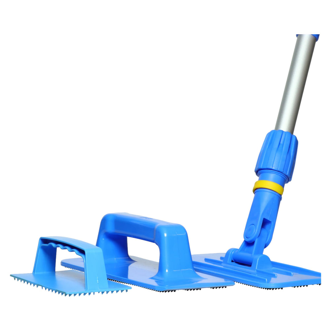Geräte Set Hand- und Stielpadhalter Professional, Aluminium Teleskopstiel 90-180cm (Geräte Set, Hand