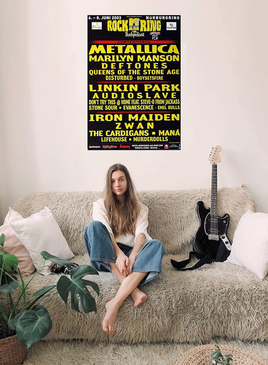 Rock AM Ring & Park - Center Stage, Rock am Ring 2003 » Konzertplakat/Premium Poster | Live Konzert
