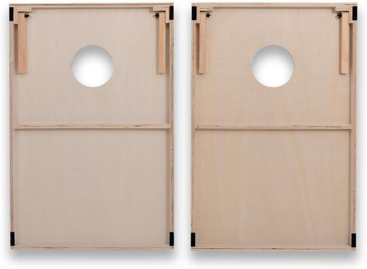 Uber Games - World Cornhole League – 90 x 60 cm Doppelbrett-Set & Tasche (3 x 2 Fuss) Turnierqualitä