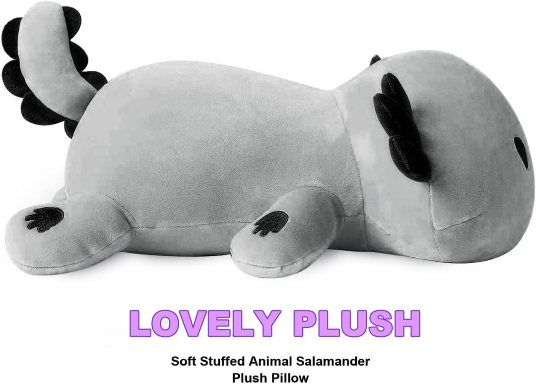 shownicer Plüschtier Axolotl Stofftier Kawaii Salamander Plüsch, Axolotl Kuscheltier Plüschkissen Sp