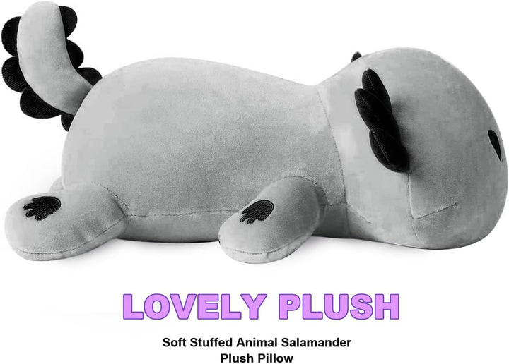 shownicer Plüschtier Axolotl Stofftier Kawaii Salamander Plüsch, Axolotl Kuscheltier Plüschkissen Sp