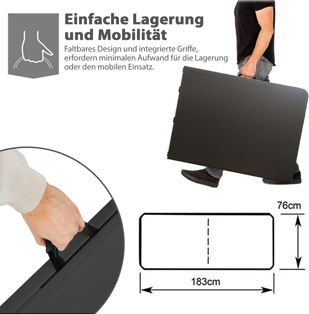 MaxxGarden Campingtisch Klappbar - Klapptisch Camping - Esstisch - Biertisch - Gartentisch - Tisch M