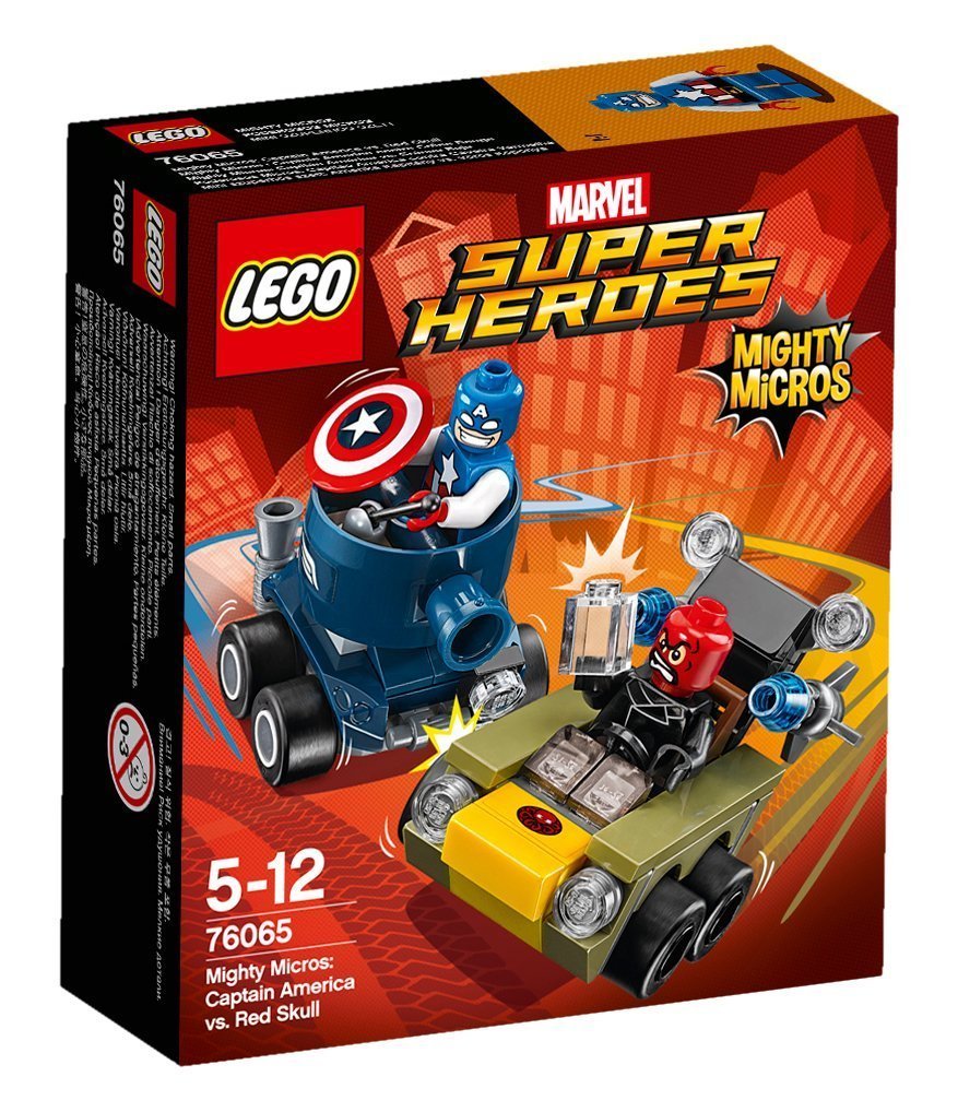 LEGO Marvel Super Heroes 76065 - Mighty Micros: Captain America vs. Red Skull 76065 Captain America