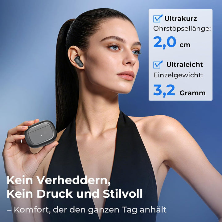 NE51 5-1 KI Übersetzer Kopfhörer, 150 Sprachen & 8 Modi Übersetzungskopfhörer, Hi-Fi-Klang Stilvoll
