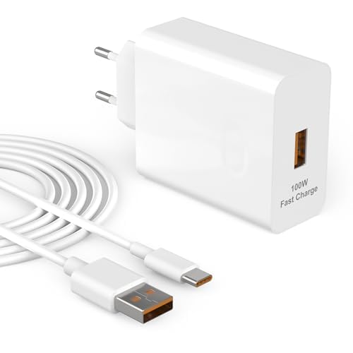 Ladegerät 100W USB C Supercharge für Huawei Honor Ladekabel Charger | für Honor 600 Pro 400 200 100