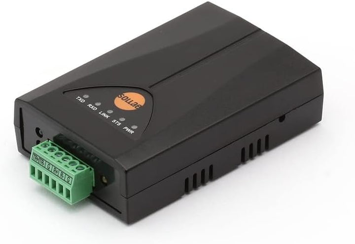 SOLLAE SYSTEMS Industrieller Seriell-zu-Ethernet-Konverter, RS422/RS485, TCP, UDP, Geräteserver, CSE