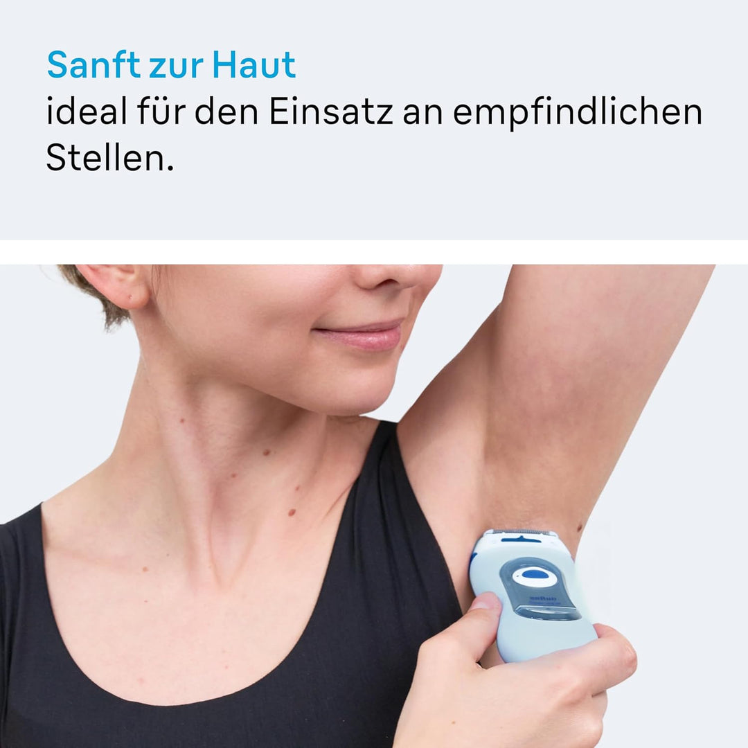 Braun Silk-épil Lady Shaver, Damenrasierer elektrisch, 3-in-1 Elektrischer Rasierer, Trimmer- und Pe