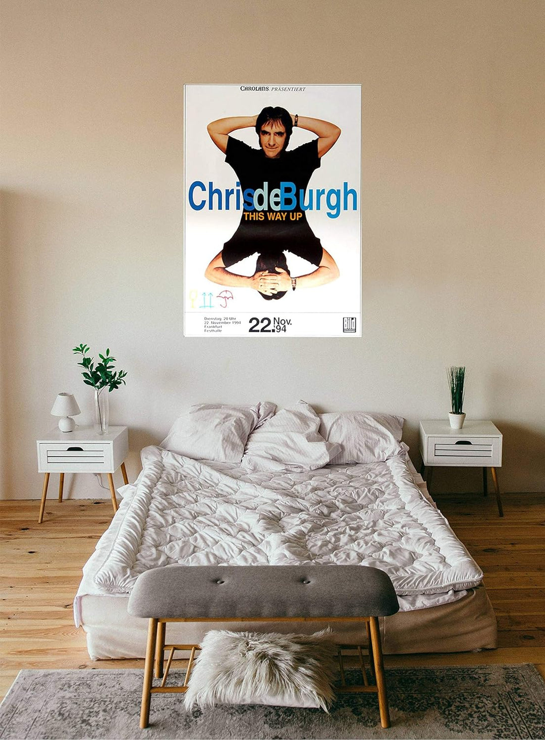 Chris de Burgh - This Way Up, Frankfurt 1994 » Konzertplakat/Premium Poster | Live Konzert Veranstal
