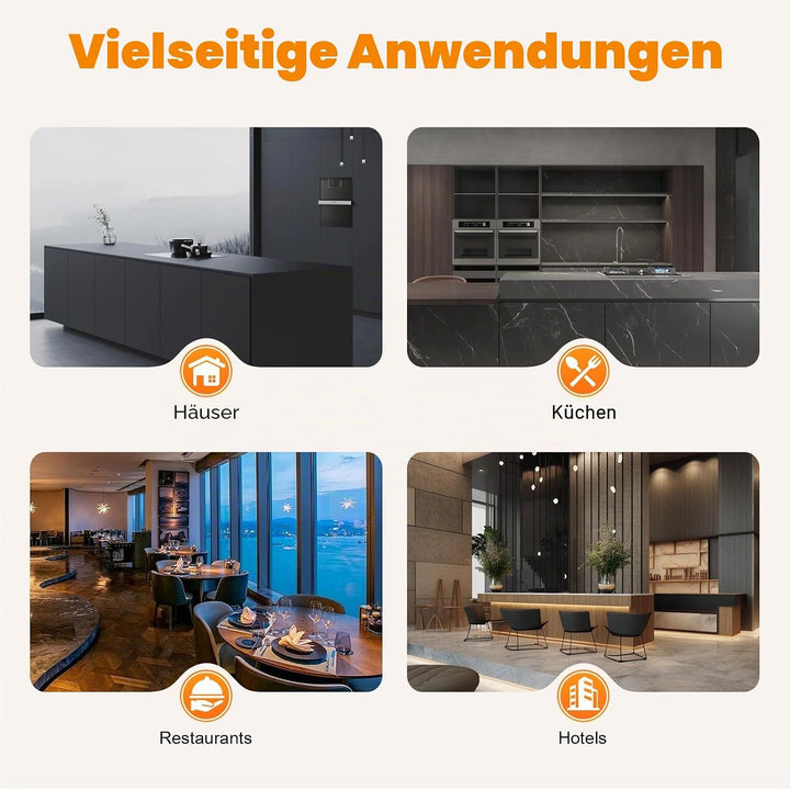 PansyWind Saucenspender Sauce Dispenser Pumpe Senf Ketchup 3 Köpfe Spender aus 304 Edelstahl für Res