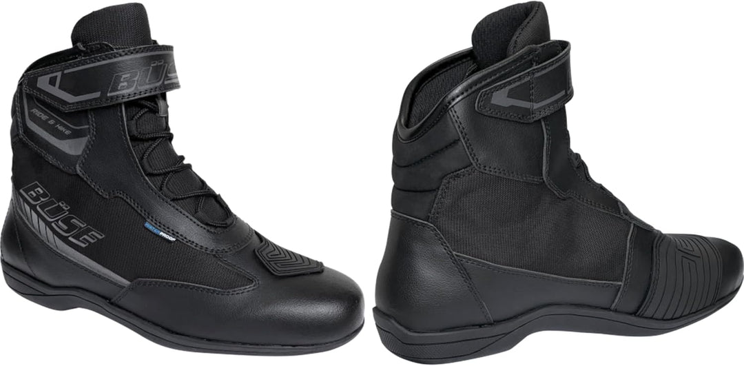 Büse B430 Touringstiefel Gr.45 Schwarz 44.5 EU, Schwarz 44.5 EU