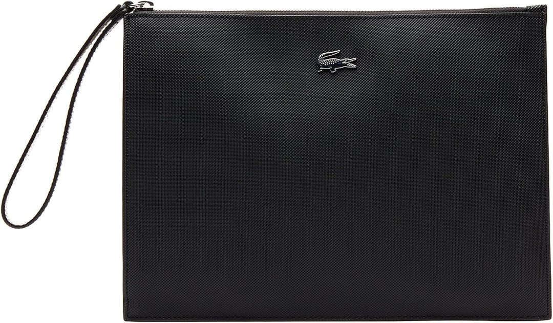 Lacoste Damen Nf2791aa Reisezubehör-Brieftasche Einheitsgrösse Noir Krema, Einheitsgrösse Noir Krema