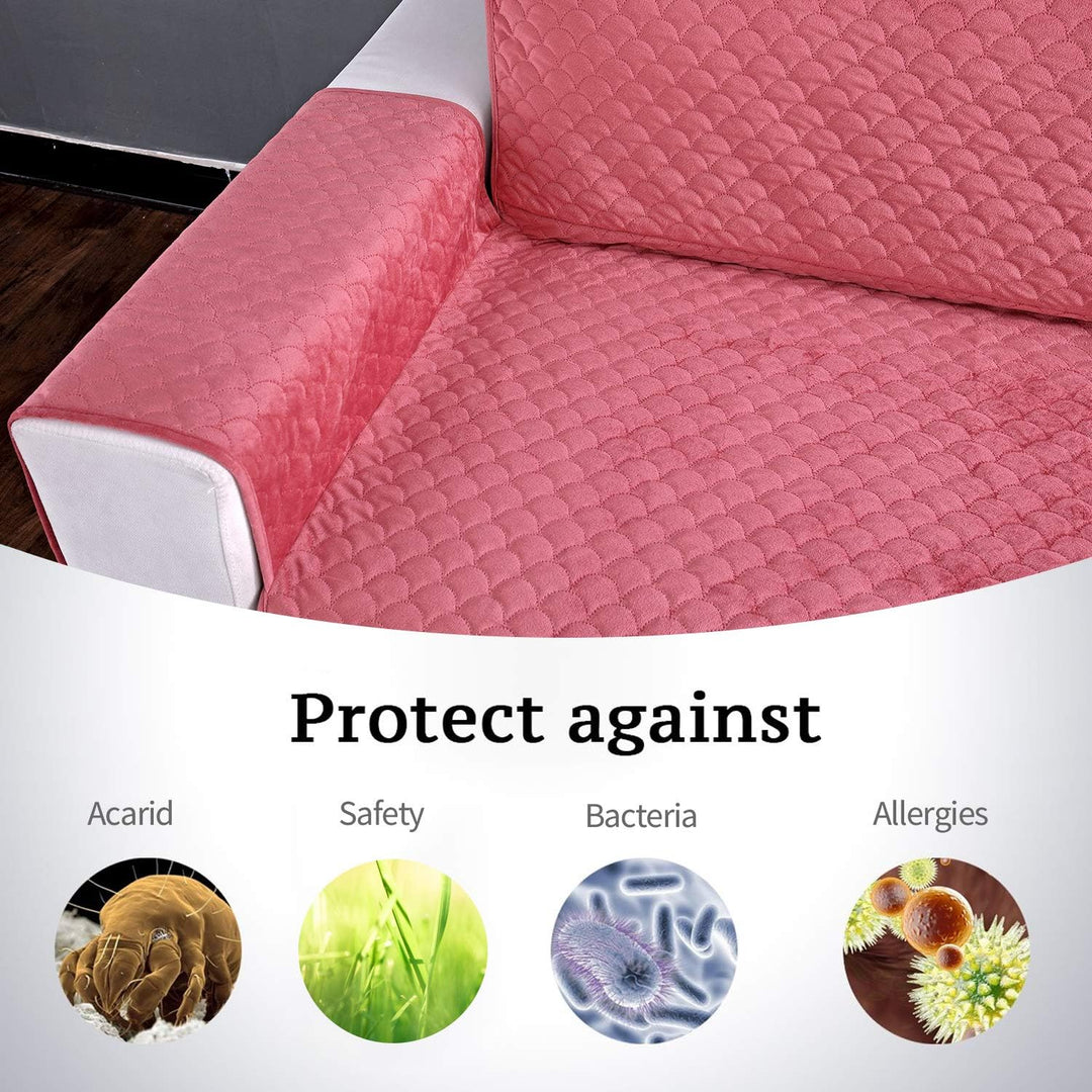 PETCUTE Sofaschoner Sofaschutz Sofaüberwurf Sofabezüge sofadecke Anti-Rutsch Sofaschoner Sofahusse S