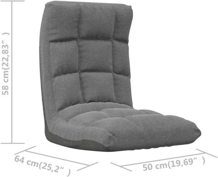 vidaXL Bodenstuhl Faltbar Schlafsessel Relaxsessel Sofastuhl Bodenkissen Bodensessel Bodensofa Relax