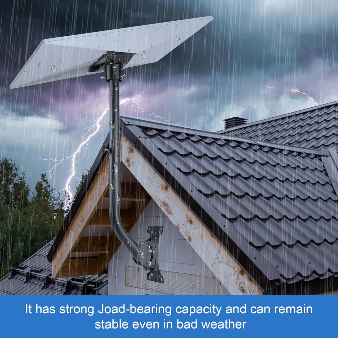 Halterung kompatibel mit Starlink V3, lange Wandhalterung kompatibel mit Starlink V3, Dachhalterung