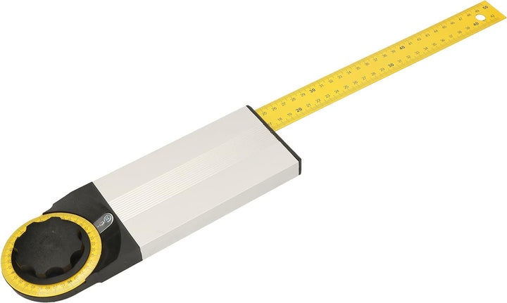 KOTARBAU® Winkelmesser 500 mm Einsteilbar mit Skala 0°–90° für präzise Messungen 500mm, 500mm