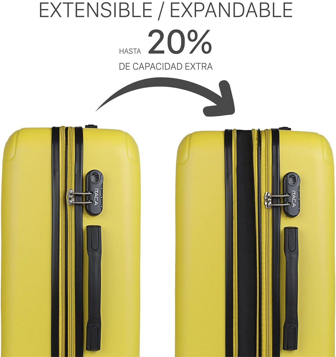 ITACA - Gepäck-Sets, Reisekoffer, Reisekoffer Set, Kofferset, Hartschalenkoffer, Trolley-Set, Luggag