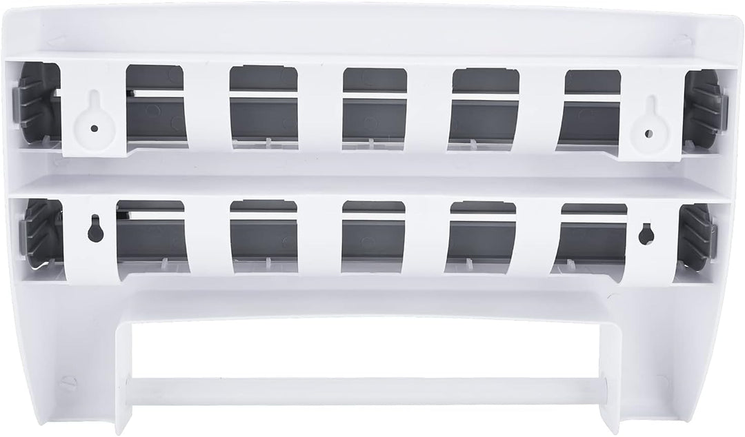 3-Fach Wandrollenhalter, Schneidabroller Küchenrollenhalter Papierrollenhalter für 3 Rollen Foliensc