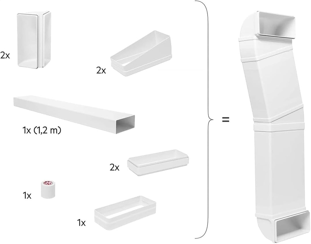 AEG M2CKCF01C Umluft Installationskit