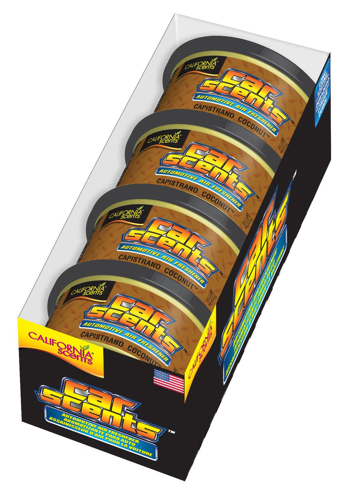 California Scents CCS-416TR Auto-Lufterfrischer „Coconut“, langanhaltender fruchtiger Duft, umweltfr