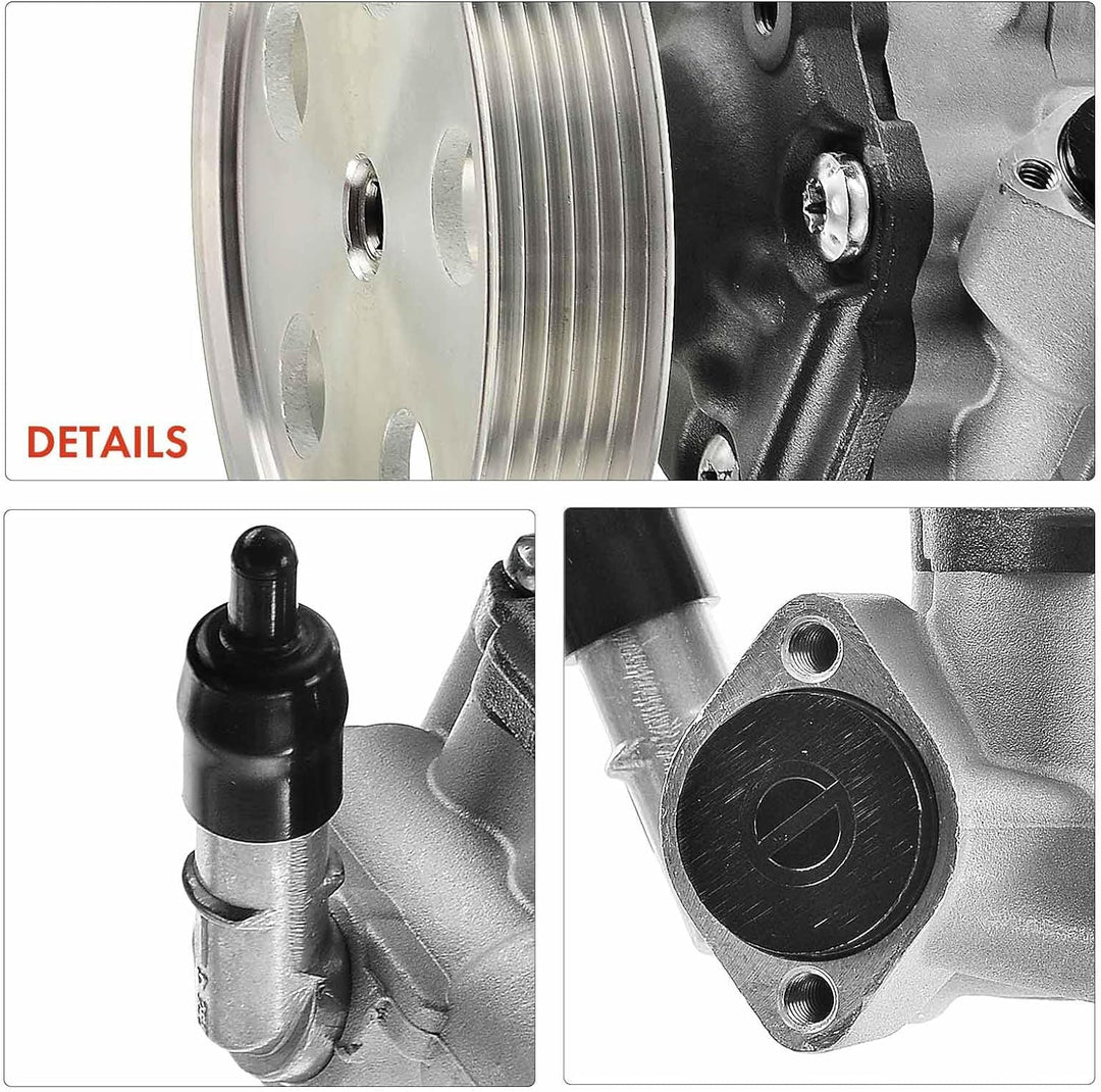 Frankberg Servopumpe Hydraulikpumpe Lenkung Mit Riemenscheiben Kompatibel mit Q5 8RB 2.0L 2009-2017