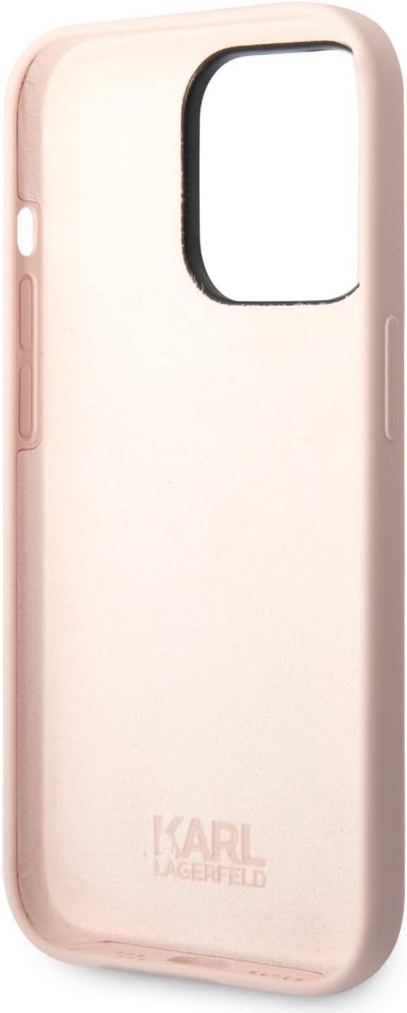 KARL LAGERFELD KLHCP14XSNIKBCP Hülle für iPhone 14 Pro Max 6,7" hardcase Rosa SI