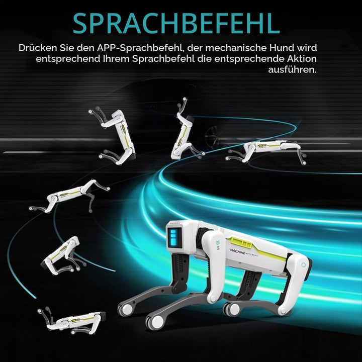 X-Verse 8002 RC Roboter Hund für Kinder Ferngesteuerter Spielzeug, Sprach und Interagieren, Programm