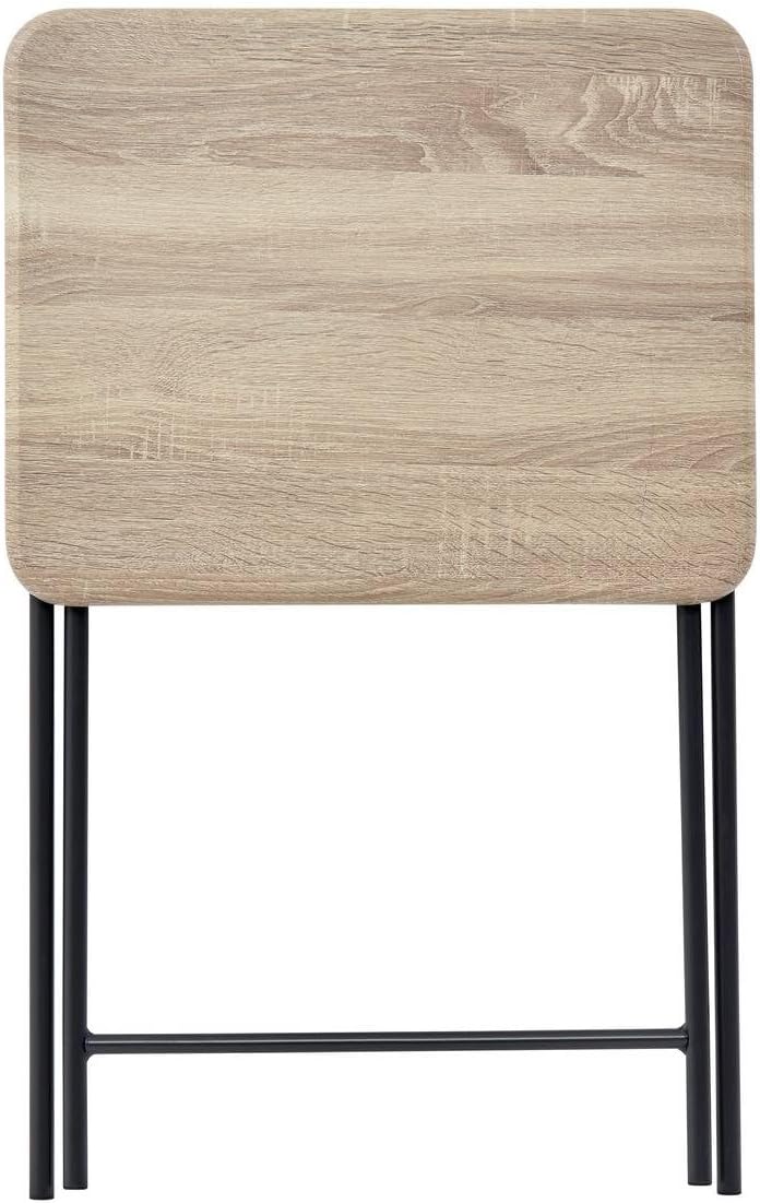5 five simply smart Klapptisch 1-sitzig holzeffekt - Klapptisch mit Holz-Effekt, MDF, Metall, Abmess
