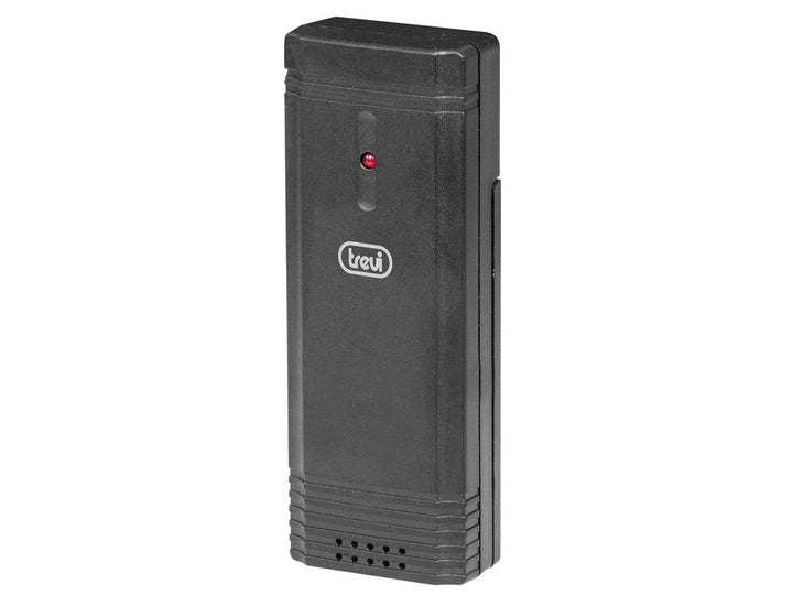 Trevi ME 3165 RC Wetterstation Wetterstation mit Aussensensor, schwarz, 15 x 5.7 x 13.5 cm, Schwarz