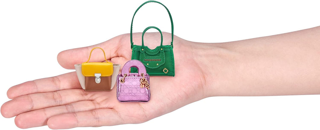 Mini Brands Mini Fashion Real Fabric Fashion Bags And Accessories Capsule Collectible Toy (2 Pack) M