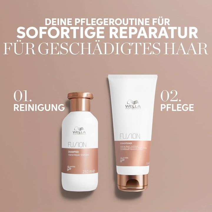 Wella Professionals Fusion Intense Repair – professionelle Haarpflege für kaputtes Haar mit Aminosäu