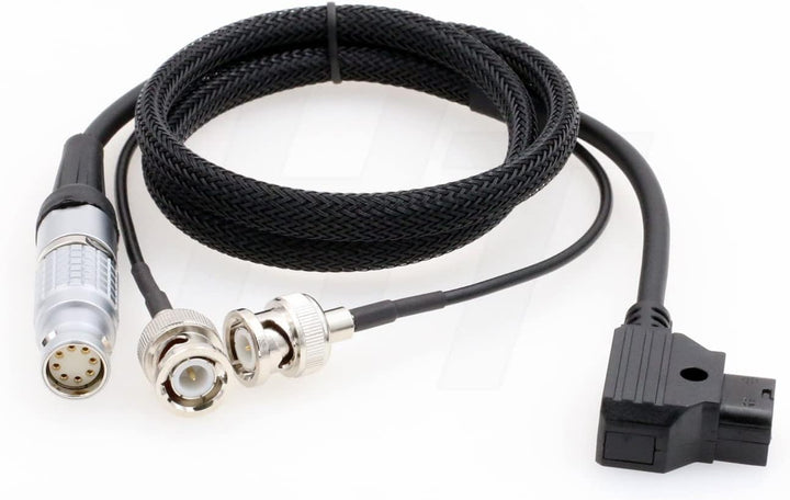 HangTon Stromkabel D-Tap P-Tap auf 8 Pin und 3G HD-SDI BNC Y Kabel für ARRI Alexa Mini, Amira, Alexa