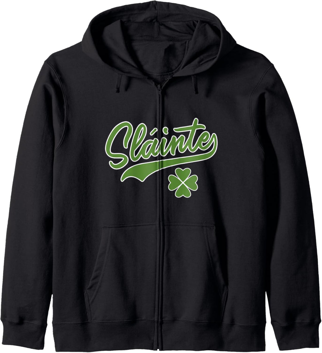 Irish Gaelic Slainte Top "Cheers" Souvenir Ireland Kapuzenjacke