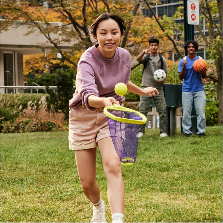 Aerobie Flingo Outdoor Tennis-Set für Kinder und Erwachsene, geeignet für Kinder und Erwachsene ab 8