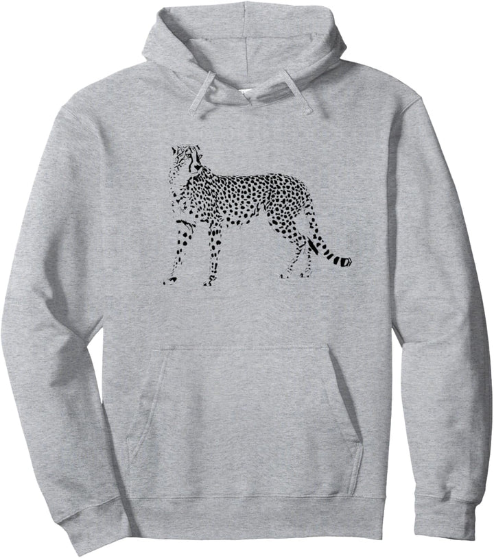Gepard Motiv Raubkatzen Afrika Katzen Tiere buntes Geparden Pullover Hoodie