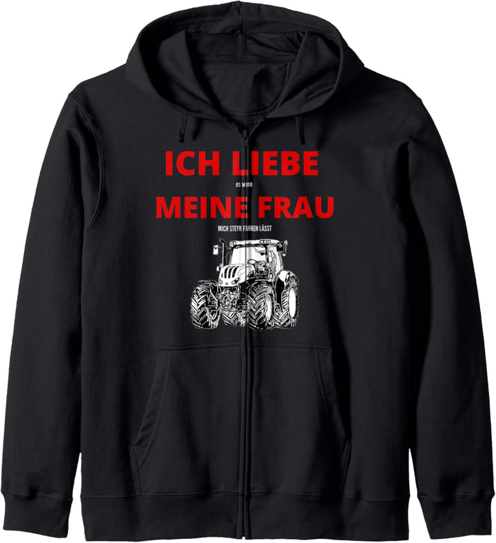 Steyr Austria Laster Landwirtschaft Trecker Geschenkidee Te Kapuzenjacke