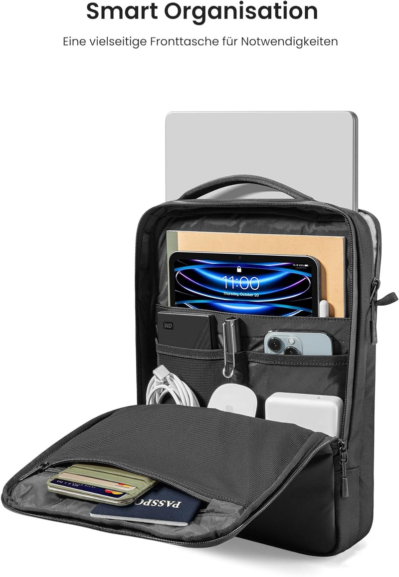 tomtoc 360° Tasche Hülle für 14-Zoll MacBook Pro M3/M2/M1 Pro/Max A2992 A2918 A2779 A2442 2023-2021,